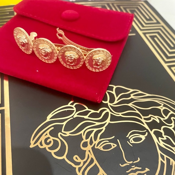 Vintage French design Pretty gold plated hair clip looks really elegant - Picture 4 of 6